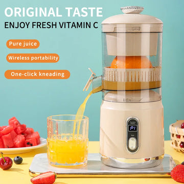 Automatic Fruit Household Juicer Portable Juice Machine Residue Separation Bidirectional Spiral Fruit Juicer Cup